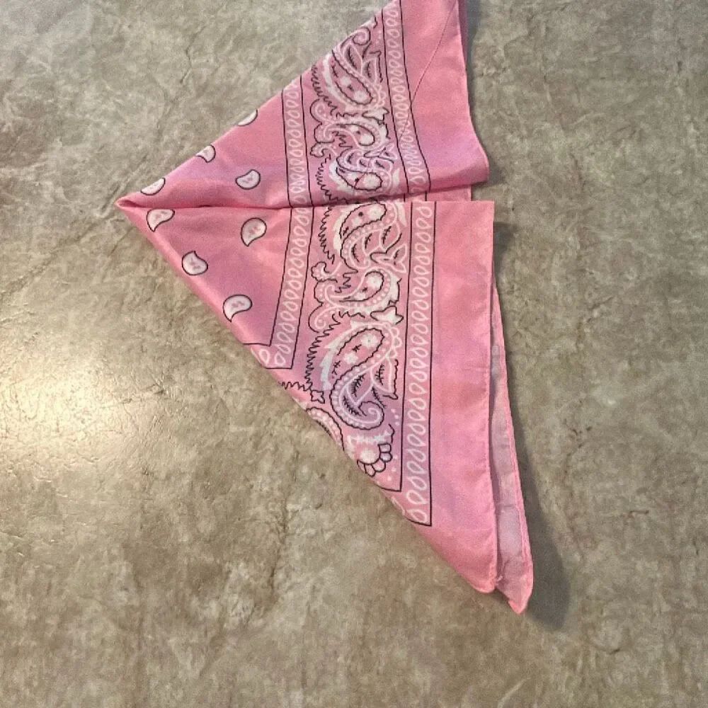 Pink Bandanna - Picture 3 of 4